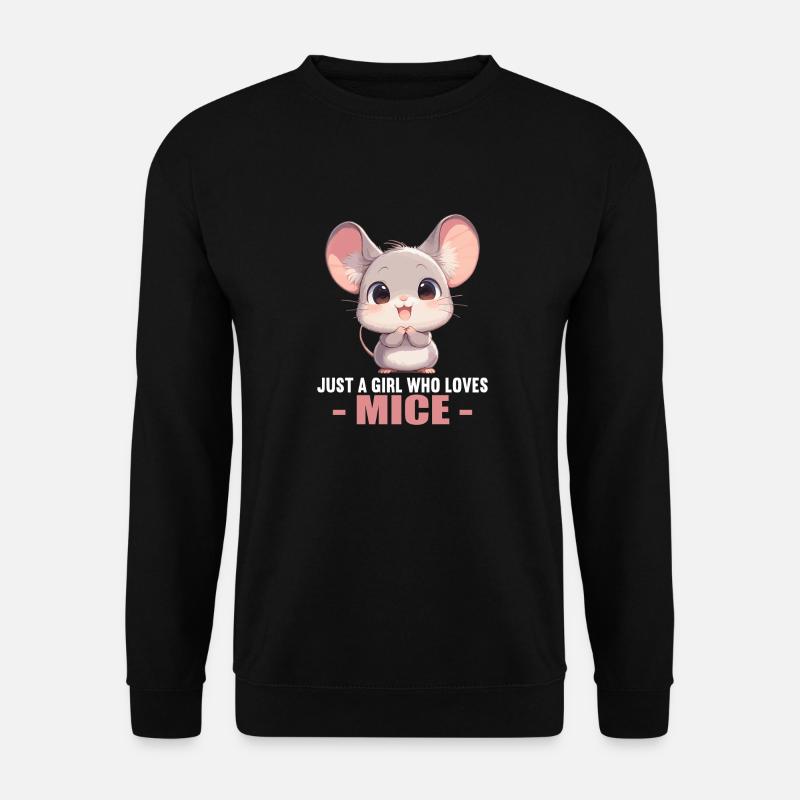 Mice Mouse - Unisex Sweatshirt - black