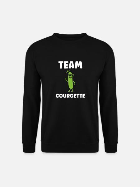 Zucchini Humor - Unisex Sweatshirt - black