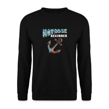 SCHIFFANKER MATROSE BEGINNER - Unisex Pullover - Schwarz - Vorne - Alina (178cm) & Michal (187cm)