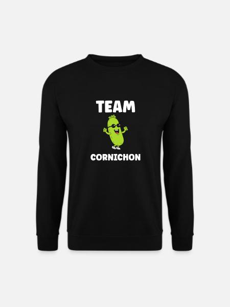 Humour Cornichon - Sweat-shirt Unisexe - noir