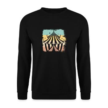 Cirque - Sweat-shirt Unisexe - noir - Devant - Alina (178cm) & Michal (187cm)