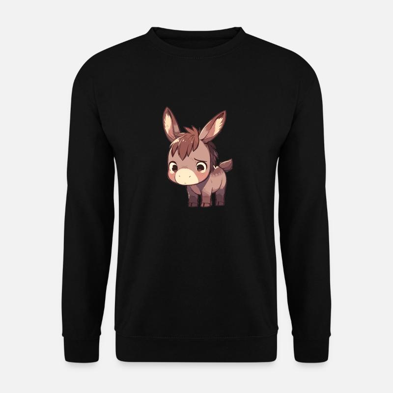 Donkey Esel - Unisex Sweatshirt - black