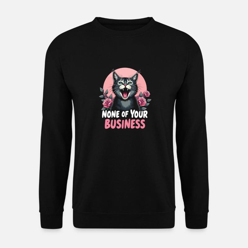 Ne vous regardez pas - Sweat-shirt Unisexe - noir