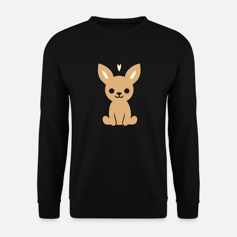 roe deer - Unisex Sweatshirt - black