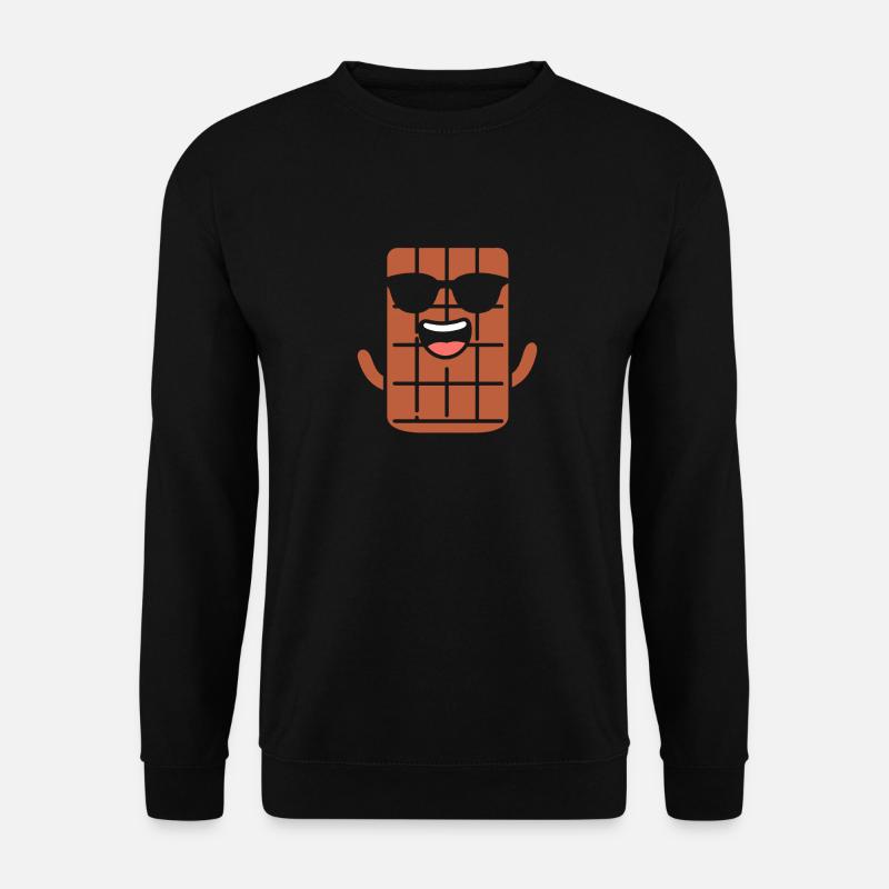 Schokolade - Unisex Pullover - Schwarz