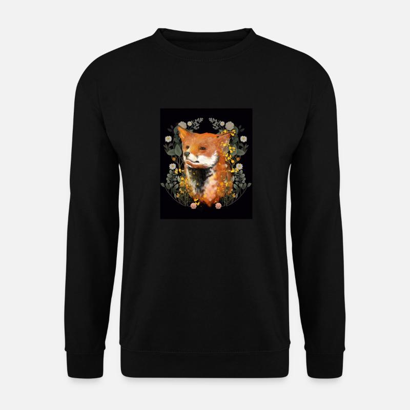 Fox Foxes Vixen - Unisex Sweatshirt - black