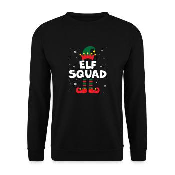 Plan de travail de l’escouade Eleven 1 - Sweat-shirt Unisexe - noir - Devant - Alina (178cm) & Michal (187cm)