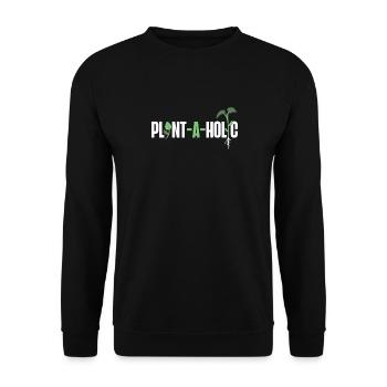 Plant Lover Gardening - Unisex Pullover - Schwarz - Vorne - Alina (178cm) & Michal (187cm)