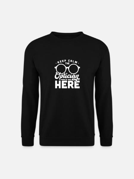Optican optométriste - Sweat-shirt Unisexe - noir