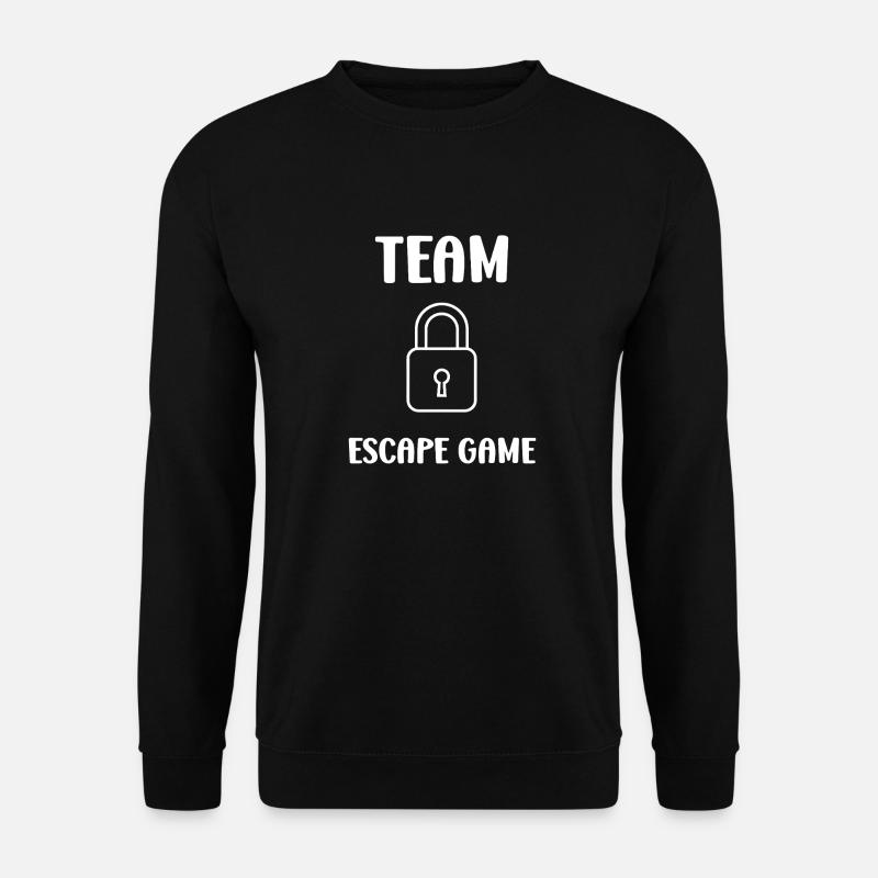 Fluchtspiel - Unisex Pullover - Schwarz