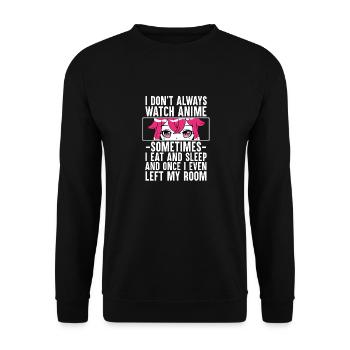 Cosplay d’anime - Sweat-shirt Unisexe - noir - Devant - Alina (178cm) & Michal (187cm)