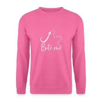 Bite Me - Unisex Sweatshirt - pink - Front