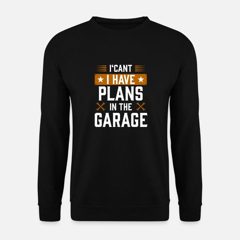 garage1 Zeichenfläche 1 - Unisex Pullover - Schwarz