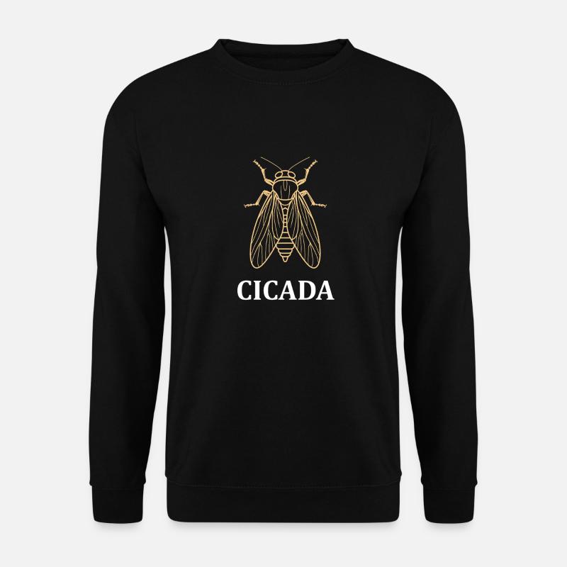 cicada - Unisex Sweatshirt - black
