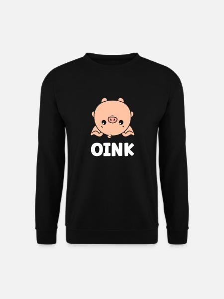 cochon - Sweat-shirt Unisexe - noir