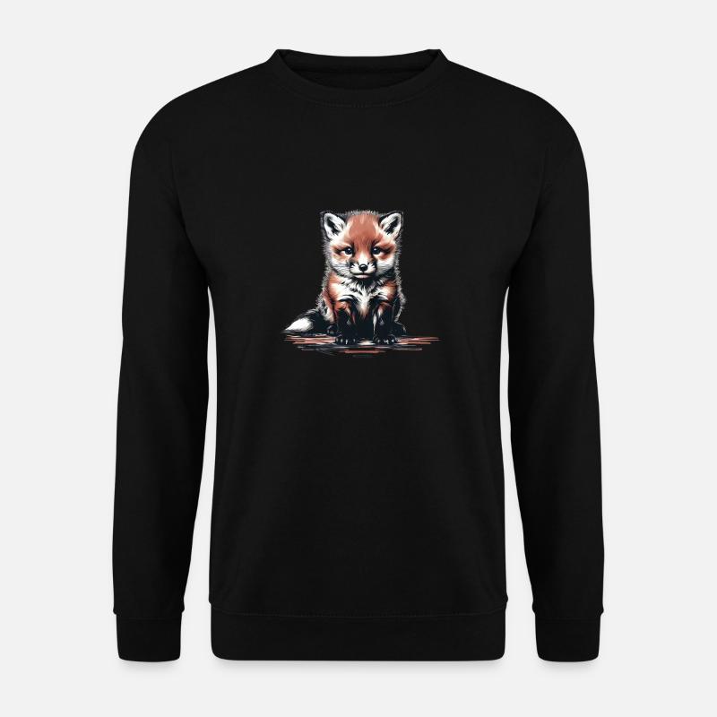 Fox Foxes Vixen - Unisex Sweatshirt - black