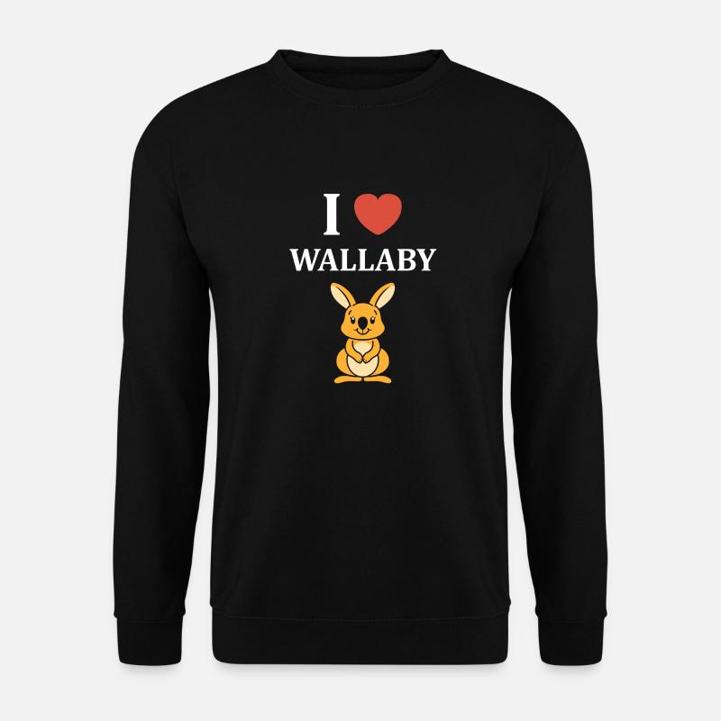 wallaby - Sweat-shirt Unisexe - noir