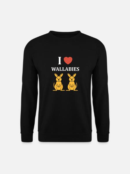 wallaby - Unisex Sweatshirt - black