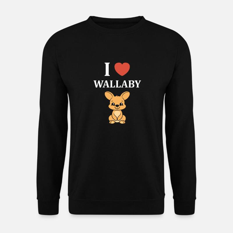 wallaby - Sweat-shirt Unisexe - noir