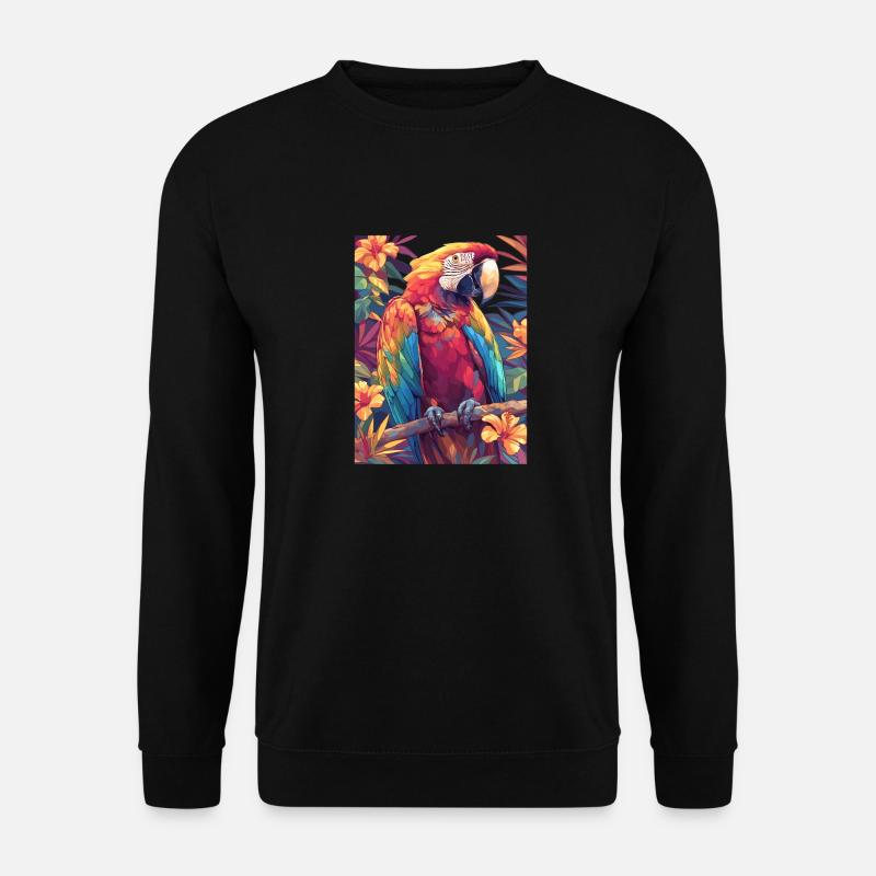 Parrot Parrot Parrot - Unisex Sweatshirt - black
