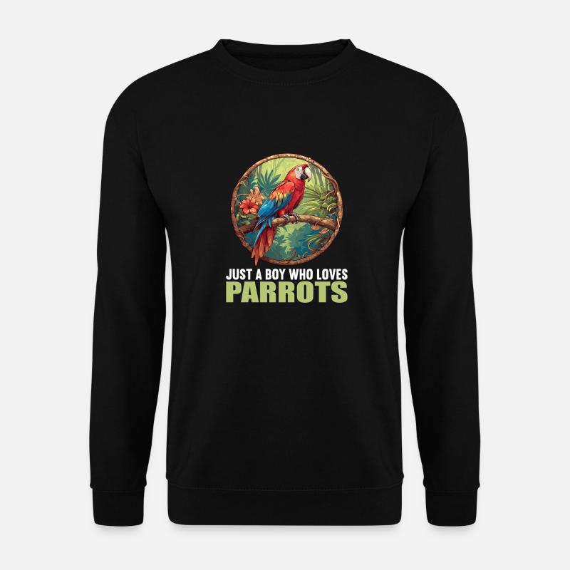 Parrot Parrot Parrot - Unisex Sweatshirt - black
