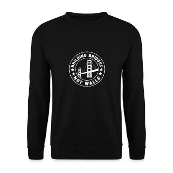 Ingénieur des ponts Construction de ponts - Sweat-shirt Unisexe - noir - Devant - Alina (178cm) & Michal (187cm)