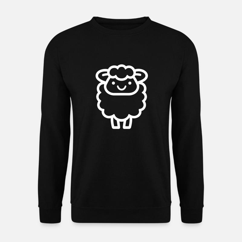 Schaf - Unisex Pullover - Schwarz