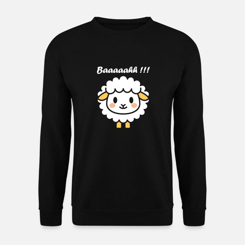 Schaf - Unisex Pullover - Schwarz