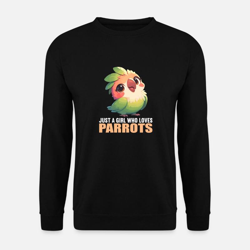 Parrot Parrot Parrot - Unisex Sweatshirt - black