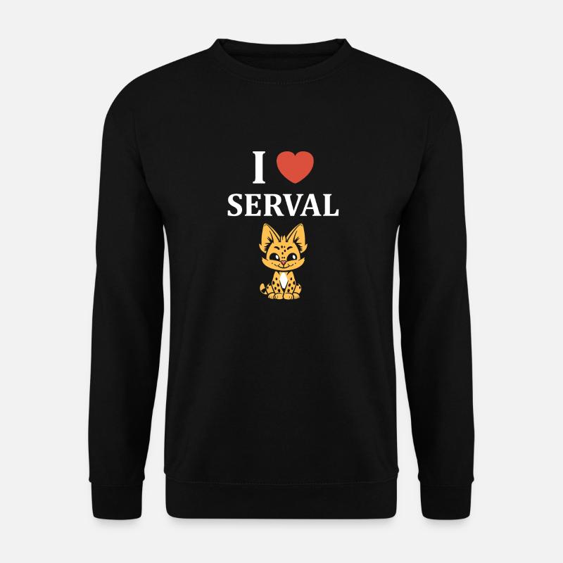 serval - Unisex Sweatshirt - black