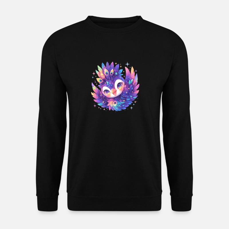 Peacocks Peacock - Unisex Sweatshirt - black