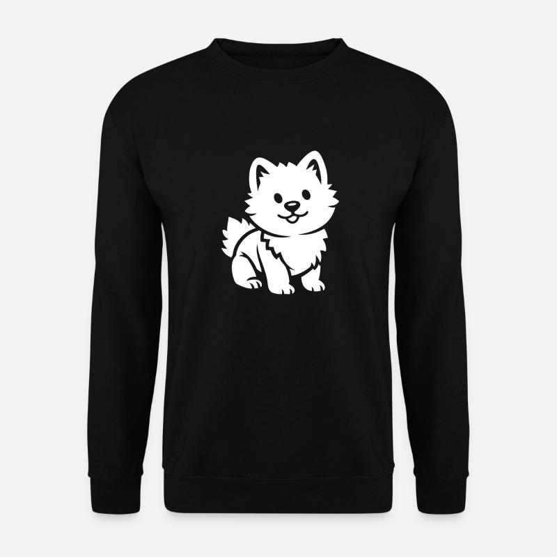 Pomsky - Unisex Pullover - Schwarz
