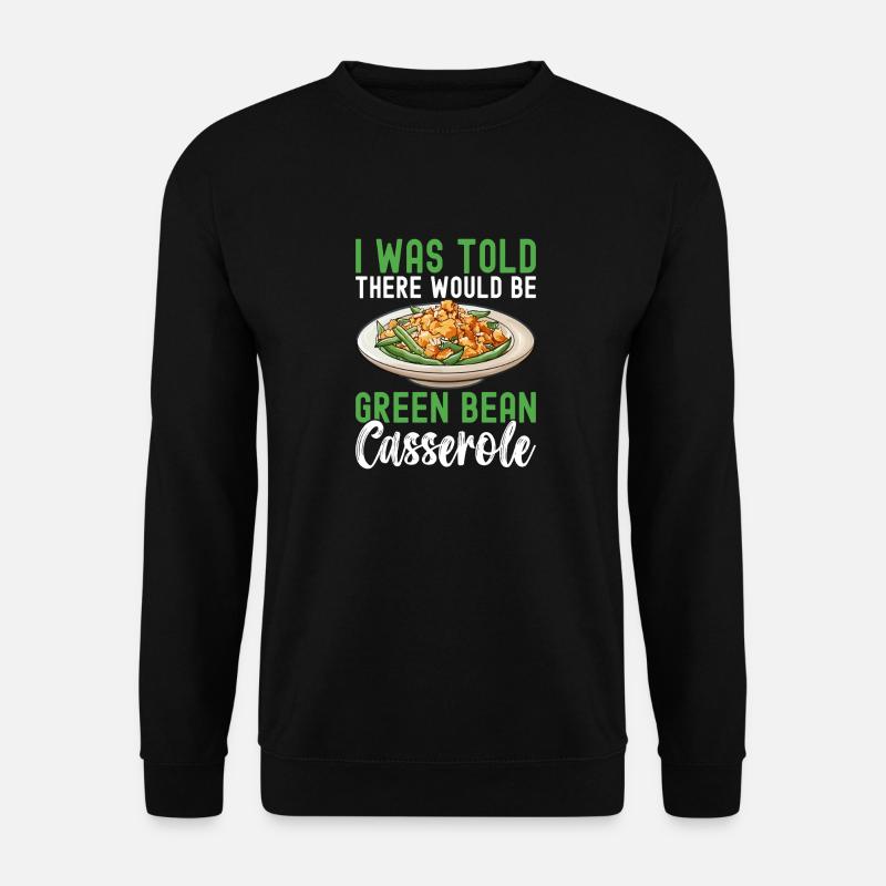 Green Bean Casserole - Unisex Sweatshirt - black