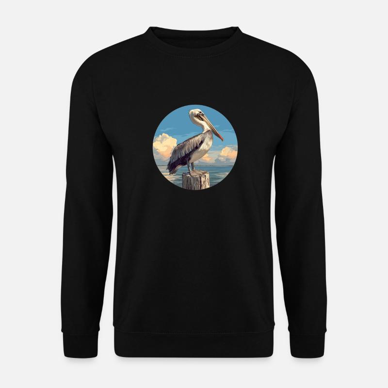 Pelikane Pelikan - Unisex Pullover - Schwarz