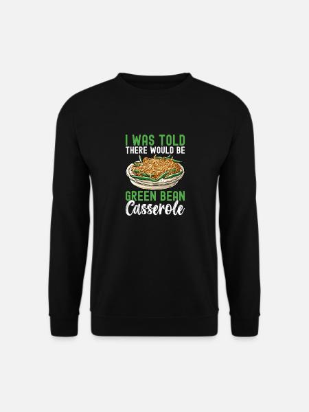 Green Bean Casserole - Unisex Sweatshirt - black