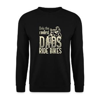 Les vélos de randonnée de papa les plus cool - Sweat-shirt Unisexe - noir - Devant - Alina (178cm) & Michal (187cm)