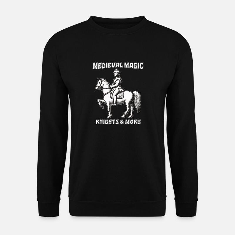 MEDIEVAL MAGIC KNIGHTS & MORE - Unisex Pullover - Schwarz