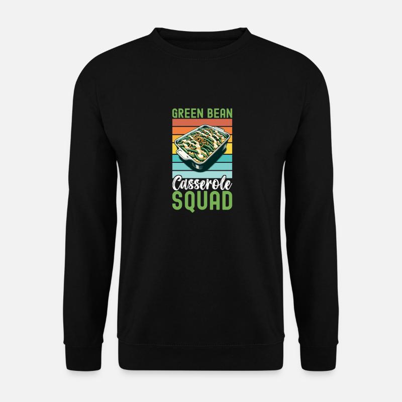 Green Bean Casserole - Unisex Sweatshirt - black