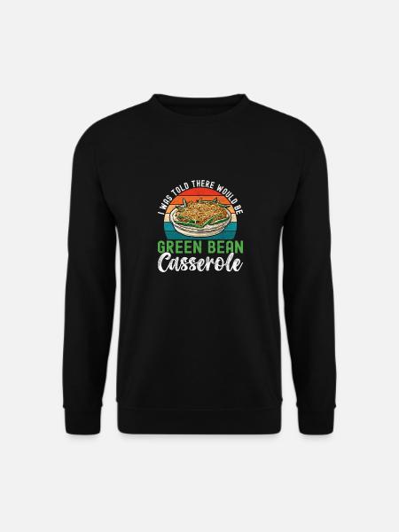 Green Bean Casserole - Unisex Sweatshirt - black