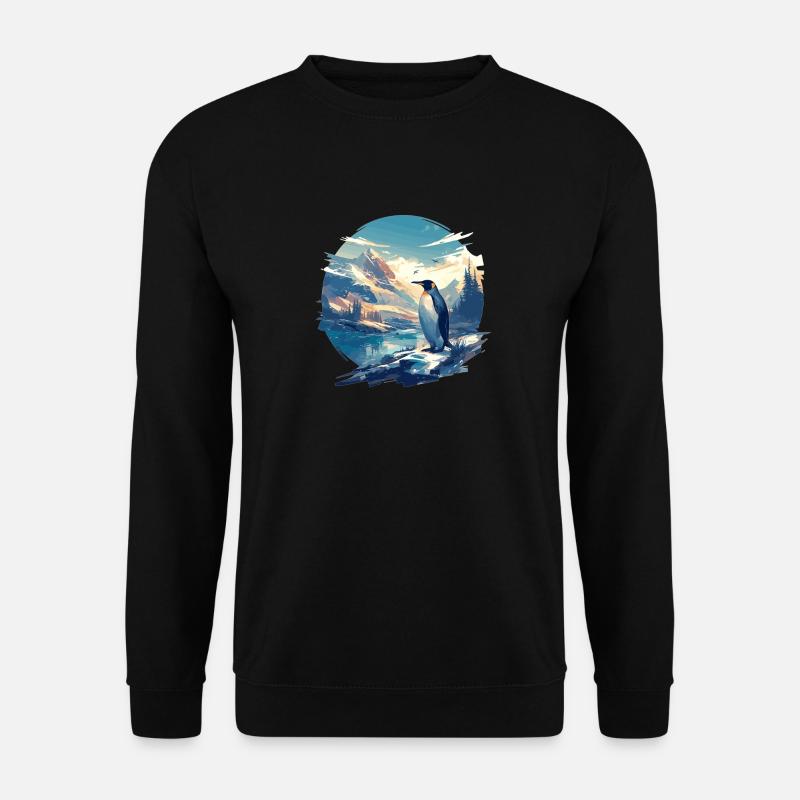 Pingouins Pingouin - Sweat-shirt Unisexe - noir