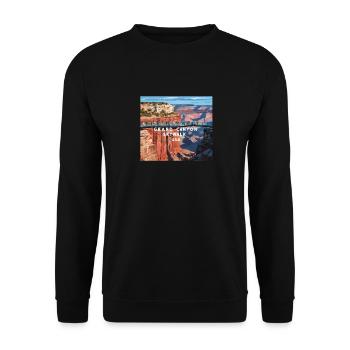 Grand Canyon SkyWalk - Unisex Pullover - Schwarz - Vorne - Alina (178cm) & Michal (187cm)