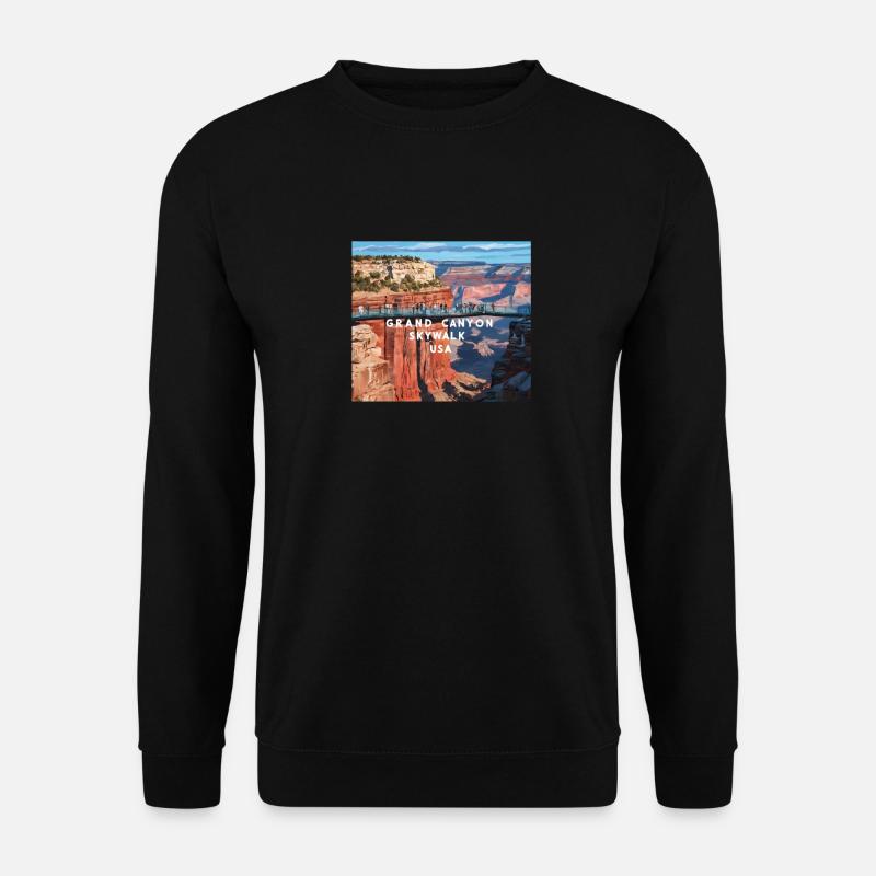 Grand Canyon SkyWalk - Unisex Sweatshirt - black