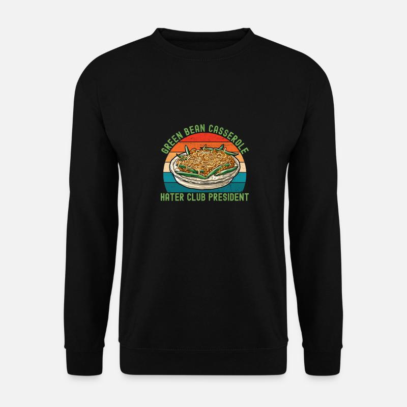 Green Bean Casserole - Unisex Sweatshirt - black