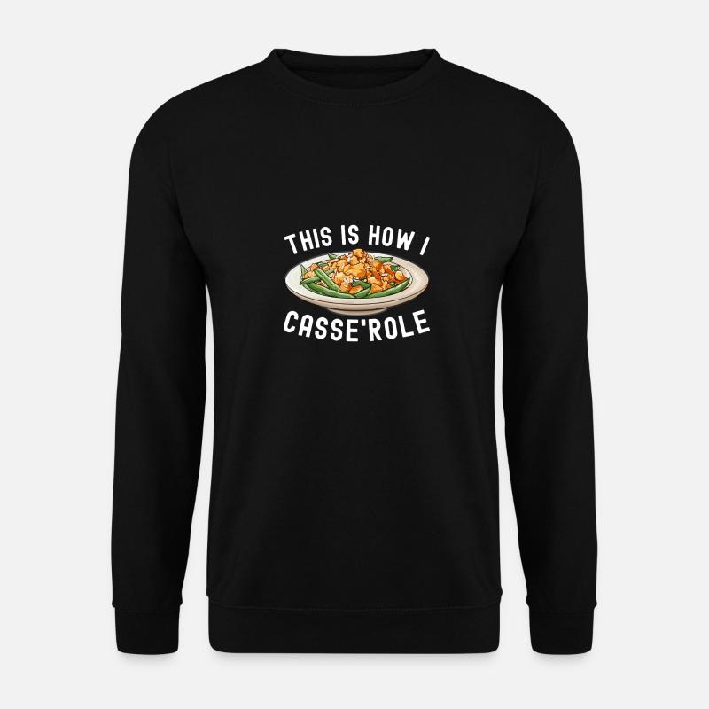 Green Bean Casserole - Unisex Sweatshirt - black