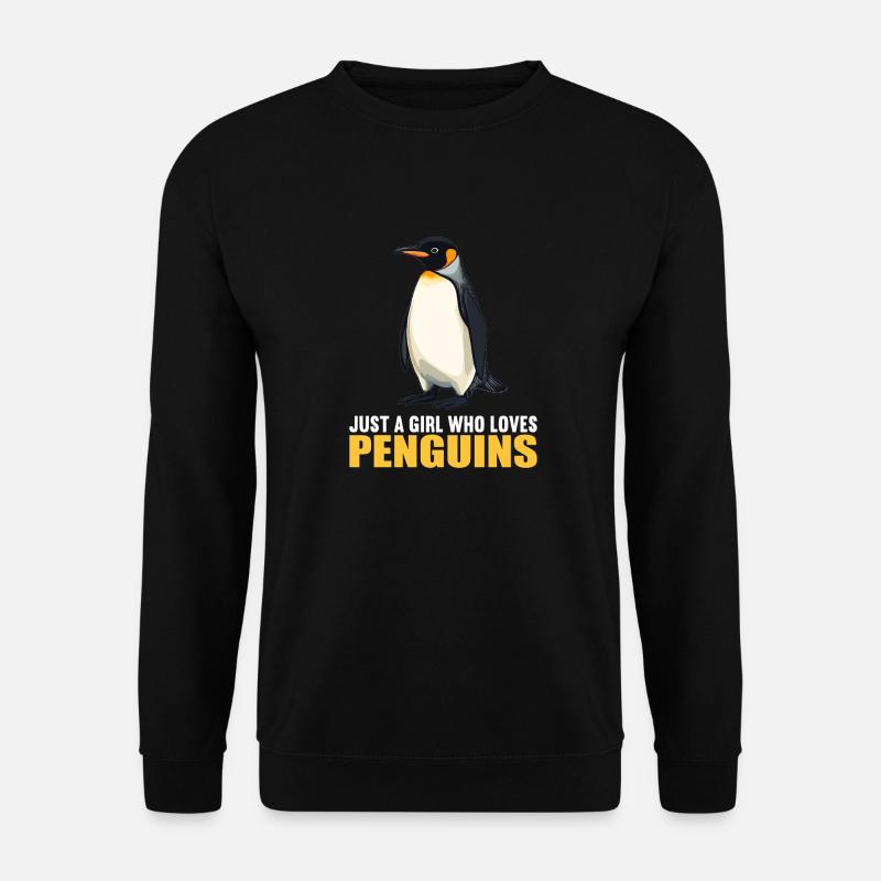 Pinguine Pinguin - Unisex Pullover - Schwarz
