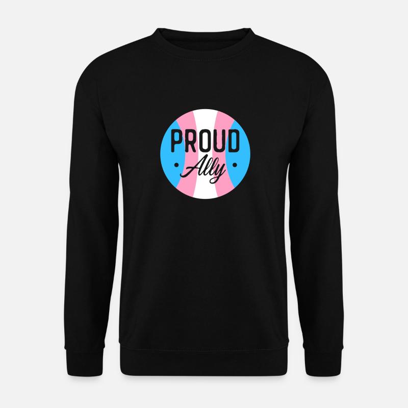 Transgender Trans LGBT Pride - Unisex Pullover - Schwarz