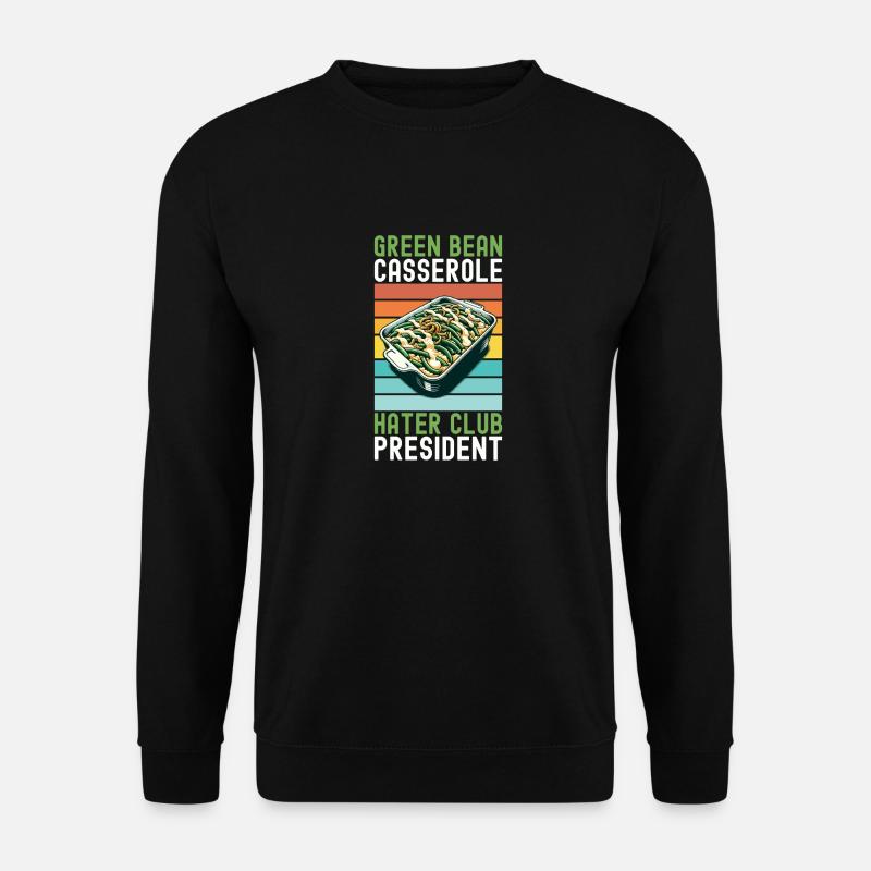 Green Bean Casserole - Unisex Sweatshirt - black