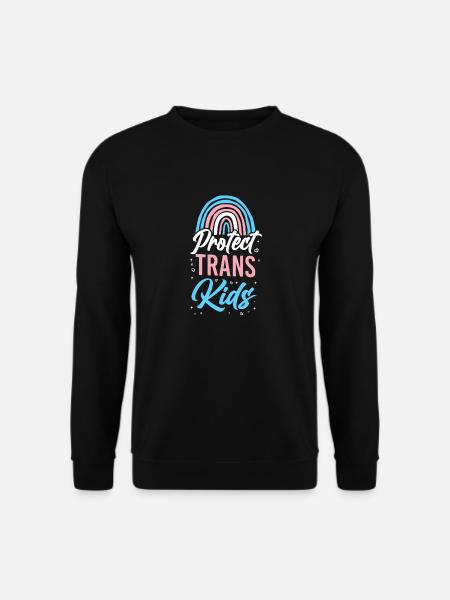 Fierté LGBT transgenre - Sweat-shirt Unisexe - noir