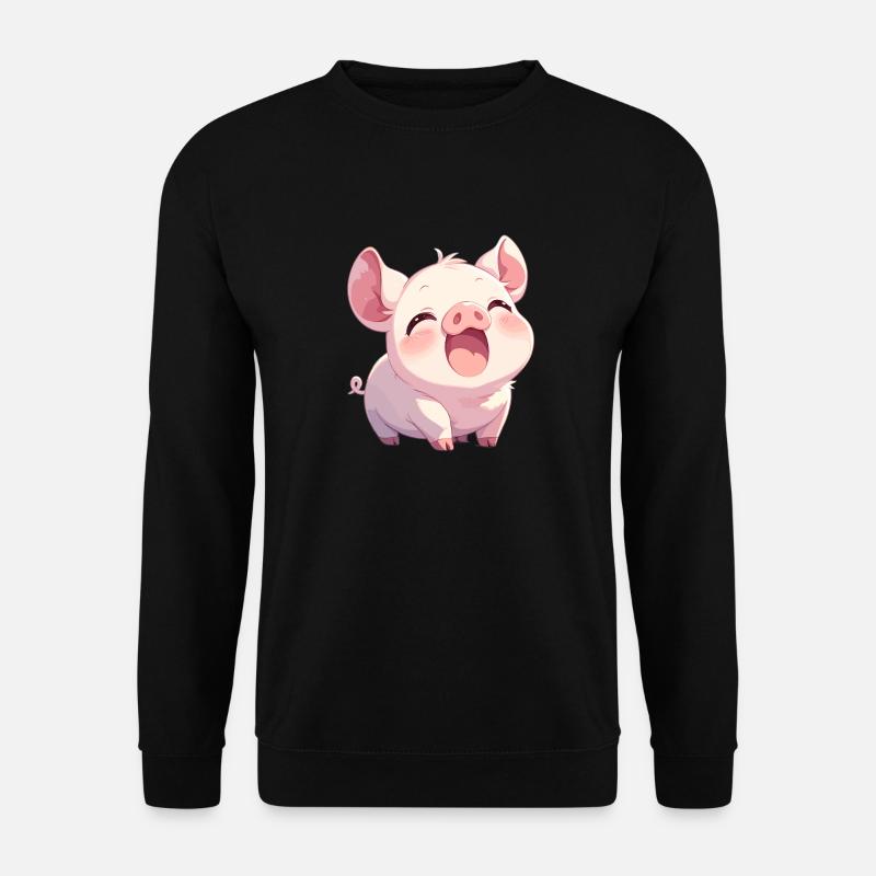 Pig Pig - Unisex Sweatshirt - black