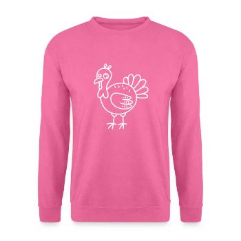 turkey - Unisex Sweatshirt - pink - Front